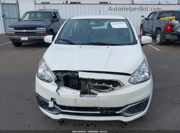 ML32A3HJ7LH003331 2020 MITSUBISHI MIRAGE White Vista del cuadro de instrumentos