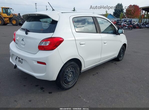 ML32A3HJ7LH003331 2020 MITSUBISHI MIRAGE White Trasero derecho