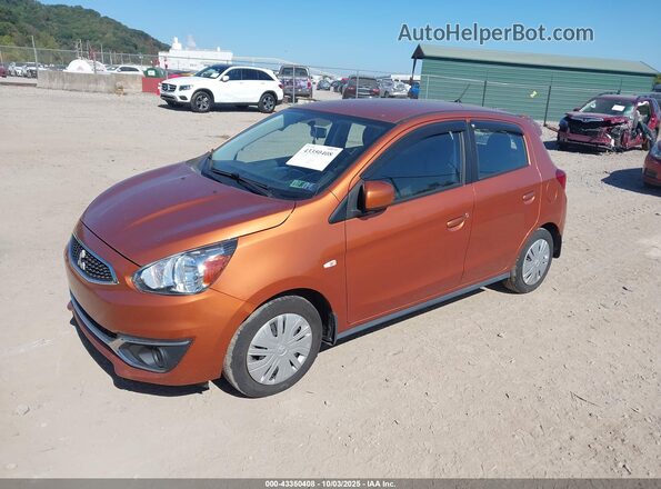ML32A3HJ8KH011470 2019 MITSUBISHI MIRAGE Orange Передня ліва чверть