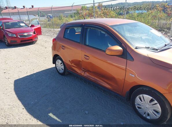 ML32A3HJ8KH011470 2019 MITSUBISHI MIRAGE Orange Вид спереду