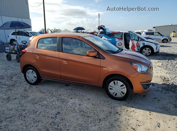 ML32A3HJ8LH010546 2020 MITSUBISHI MIRAGE Оранжевый Передняя правая четверть