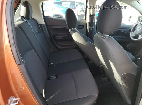 ML32A3HJ8LH010546 2020 MITSUBISHI MIRAGE Оранжевый Вид задних сидений