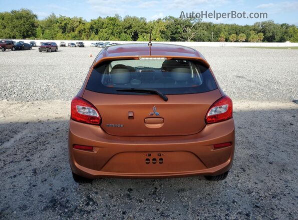ML32A3HJ8LH010546 2020 MITSUBISHI MIRAGE Оранжевый Вид сзади