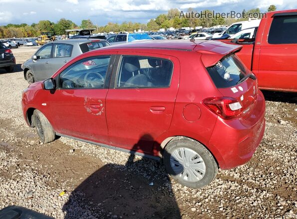 ML32A3HJ9LH009373 2020 MITSUBISHI MIRAGE Красный Задняя левая четверть
