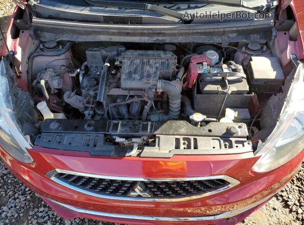 ML32A3HJ9LH009373 2020 MITSUBISHI MIRAGE Красный Вид подкапотного пространства