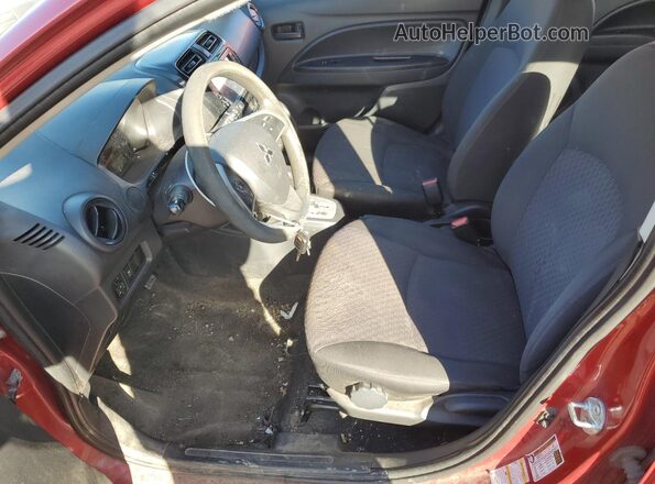 ML32A3HJ9LH009373 2020 MITSUBISHI MIRAGE Красный Вид салона спереди