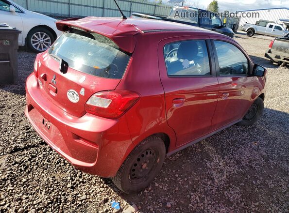 ML32A3HJ9LH009373 2020 MITSUBISHI MIRAGE Красный Задняя правая четверть