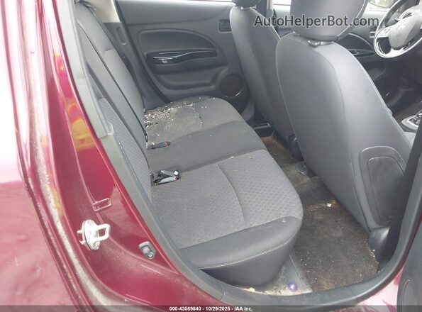 ML32A5HJ1HH003635 2017 MITSUBISHI MIRAGE Purple VIN კოდის სტიკერის ხედი