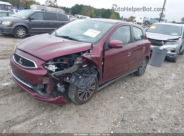 ML32A5HJ1HH003635 2017 MITSUBISHI MIRAGE Purple წინა მარცხენა ხედი სამი მეოთხედიდან