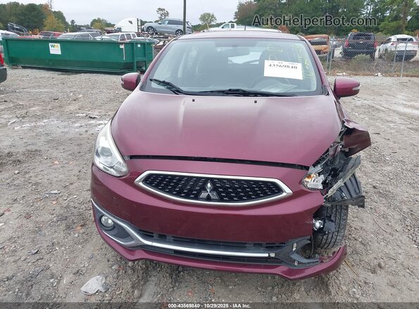 ML32A5HJ1HH003635 2017 MITSUBISHI MIRAGE Purple ხელსაწყოთა პანელის ხედი
