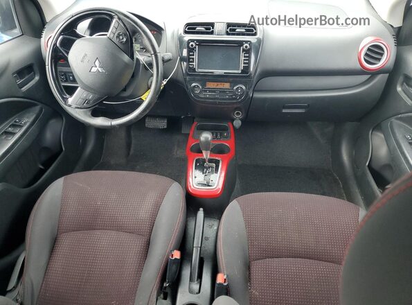 ML32A5HJ2LH010330 2020 MITSUBISHI MIRAGE Blue Vista del salpicadero