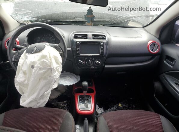 ML32A5HJ4KH008416 2019 MITSUBISHI MIRAGE Black Vista del salpicadero