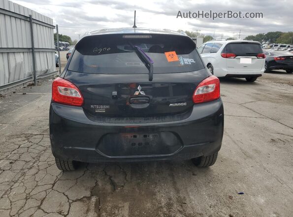ML32A5HJ4KH008416 2019 MITSUBISHI MIRAGE Black Vista trasera