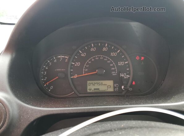 ML32A5HJ4LH010152 2020 MITSUBISHI MIRAGE White Instrument cluster view