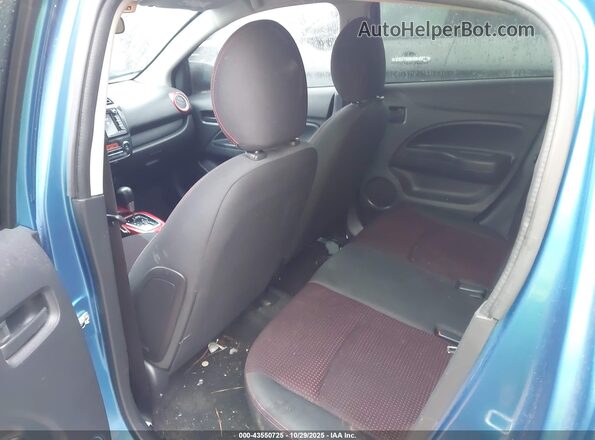 ML32A5HJXLH009524 2020 MITSUBISHI MIRAGE Blue Vista de la etiqueta del VIN