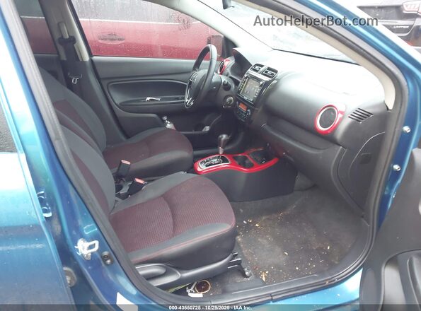 ML32A5HJXLH009524 2020 MITSUBISHI MIRAGE Blue Vista interior delantera