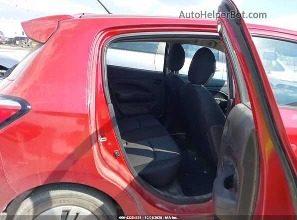 ML32AUHJ0MH010676 2021 MITSUBISHI MIRAGE Красный Вид наклейки с VIN-кодом