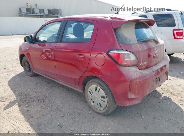 ML32AUHJ0MH010676 2021 MITSUBISHI MIRAGE Красный Задняя левая четверть