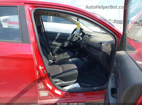 ML32AUHJ0MH010676 2021 MITSUBISHI MIRAGE Красный Вид салона спереди