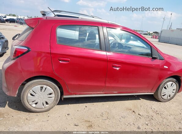 ML32AUHJ0MH010676 2021 MITSUBISHI MIRAGE Красный Вид задней части салона