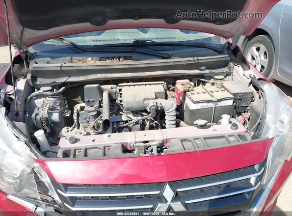 ML32AUHJ0MH010676 2021 MITSUBISHI MIRAGE Красный Вид сзади