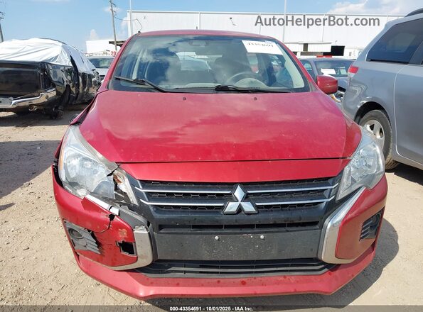 ML32AUHJ0MH010676 2021 MITSUBISHI MIRAGE Красный Вид щитка приборов