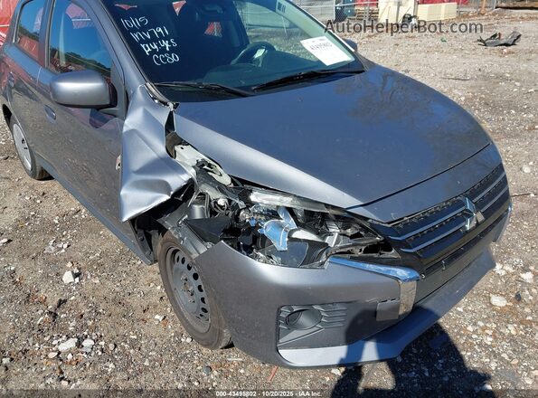ML32AUHJ2MH008735 2021 MITSUBISHI MIRAGE Серый Вид спереди