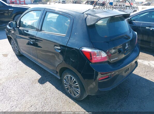 ML32AUHJ2MH012090 2021 MITSUBISHI MIRAGE Черный Задняя левая четверть
