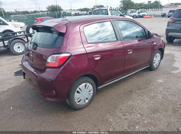 ML32AUHJ5MH004730 2021 MITSUBISHI MIRAGE Purple Tył prawy