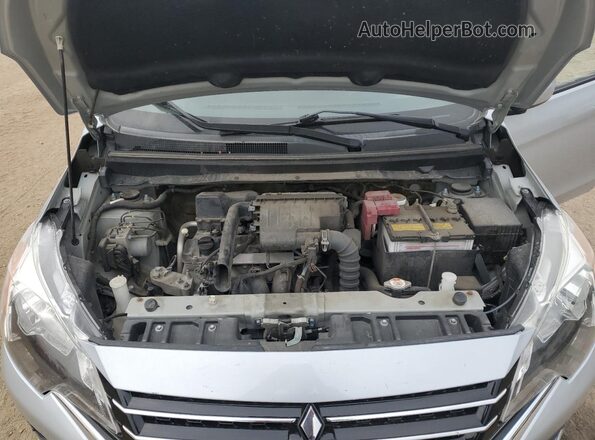 ML32AUHJ5MH006476 2021 MITSUBISHI MIRAGE Silver Vista interior trasera