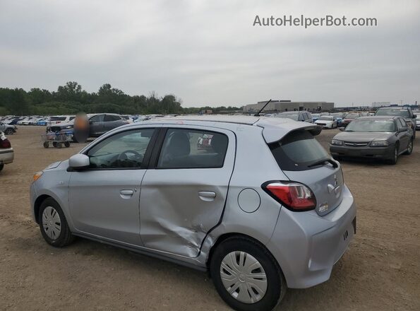 ML32AUHJ5MH006476 2021 MITSUBISHI MIRAGE Silver Trasero izquierdo
