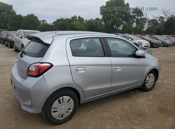 ML32AUHJ5MH006476 2021 MITSUBISHI MIRAGE Silver Trasero derecho