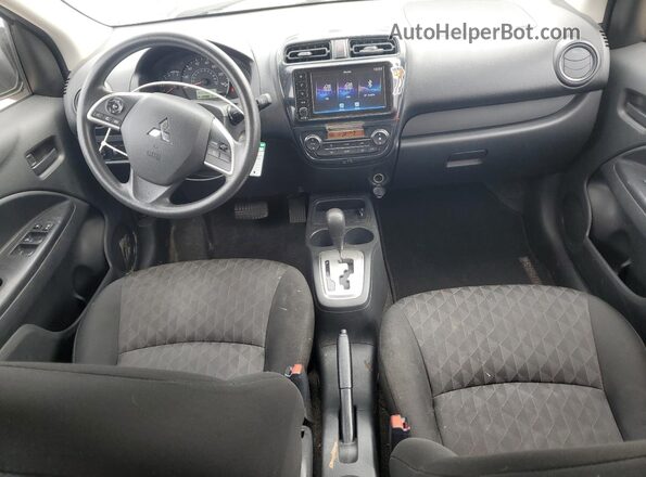ML32AUHJ5MH006476 2021 MITSUBISHI MIRAGE Silver Vista del salpicadero