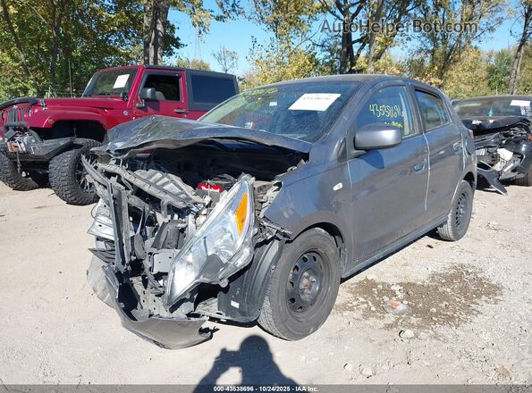 ML32AUHJ5MH009314 2021 MITSUBISHI MIRAGE Gray Widok z przodu