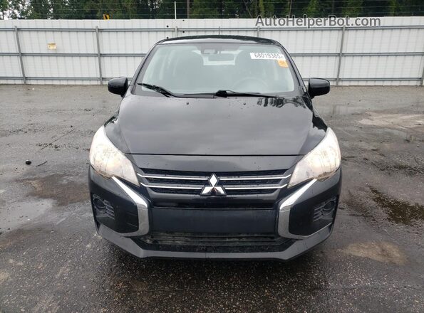 ML32AUHJ6MH012013 2021 MITSUBISHI MIRAGE Black Вид спереду