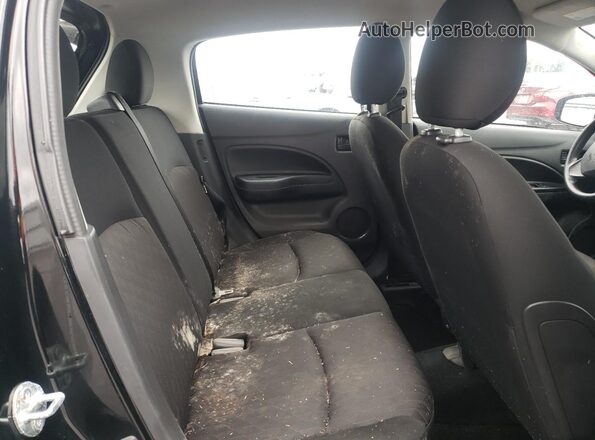 ML32AUHJ6MH012013 2021 MITSUBISHI MIRAGE Black Вид задніх сидінь
