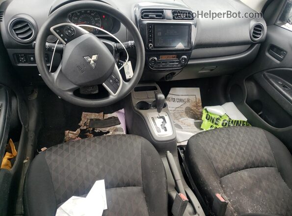 ML32AUHJ6MH012013 2021 MITSUBISHI MIRAGE Black Вид панелі приладів