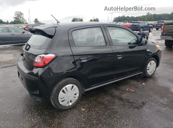 ML32AUHJ6MH012013 2021 MITSUBISHI MIRAGE Black Задня права чверть