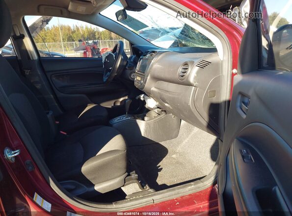 ML32AUHJ7MH011517 2021 MITSUBISHI MIRAGE Бордовый Вид салона спереди