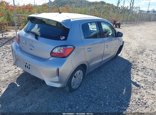 ML32AUHJ7MH011887 2021 MITSUBISHI MIRAGE Серебряный Задняя правая четверть