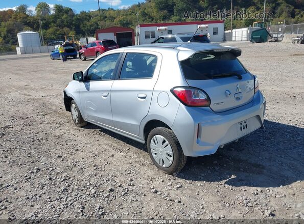 ML32AUHJ7MH011887 2021 MITSUBISHI MIRAGE Серебряный Задняя левая четверть