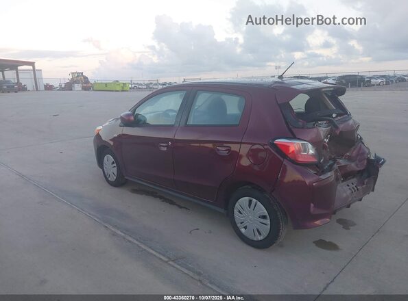 ML32AUHJ7PH003115 2023 MITSUBISHI MIRAGE Maroon Trasero izquierdo