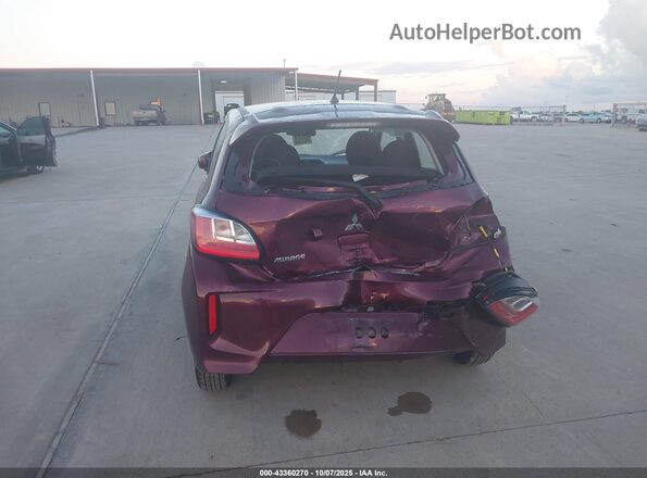 ML32AUHJ7PH003115 2023 MITSUBISHI MIRAGE Maroon 