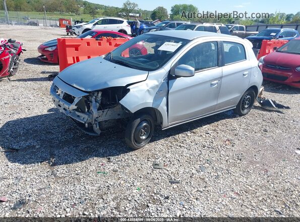 ML32AUHJ8MH003121 2021 MITSUBISHI MIRAGE Silver Передня ліва чверть
