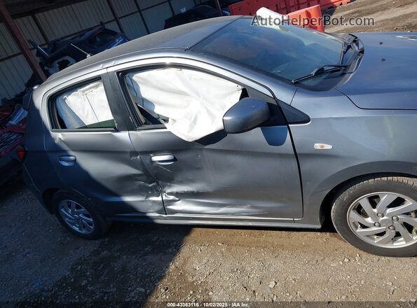 ML32AUHJ8MH007461 2021 MITSUBISHI MIRAGE Gray Սալոնի հետևի տեսք