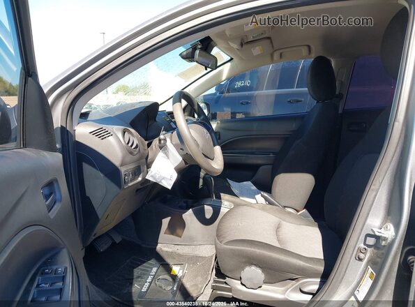 ML32AUHJ8MH014443 2021 MITSUBISHI MIRAGE Gray Սալոնի դիմացի տեսք