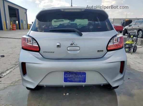 ML32AUHJ9MH007615 2021 MITSUBISHI MIRAGE Silver Widok z tyłu