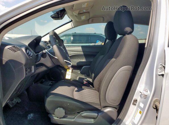 ML32AUHJ9MH007615 2021 MITSUBISHI MIRAGE Silver Widok wnętrza z przodu