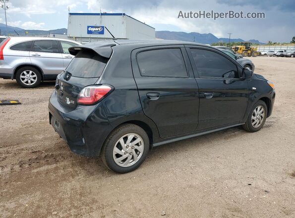 ML32AUHJXMH004271 2021 MITSUBISHI MIRAGE Black Tył prawy
