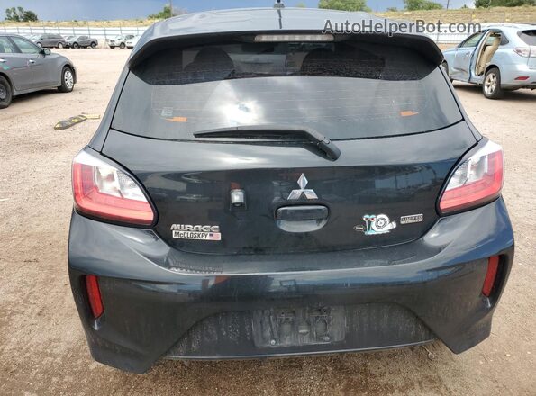 ML32AUHJXMH004271 2021 MITSUBISHI MIRAGE Black Widok z tyłu